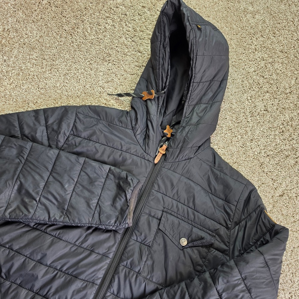 Element Wolfeboro Puffer Jacket Mens Small Black Outdoor Casual Lightweight Coat